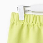 Комплект для девочки (футболка, шорты) MINAKU цвет лимонный, рост 128 - Фото 8