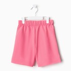 Комплект для девочки (футболка, шорты) MINAKU цвет розовый, рост 140 - Фото 9