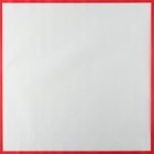 Плёнка для цветов матовая упаковочная «Кайма» красная 0,5х9 м - фото 7512889