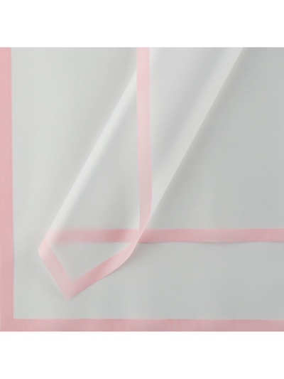 Плёнка для цветов матовая упаковочная «Кайма» розовая 0.5×9 м