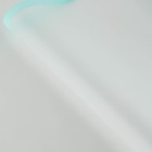 Плёнка для цветов упаковочная матовая «Кайма», тиффани, 0.5 х 9 м - Фото 2