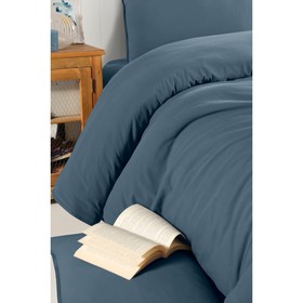 

КПБ Natural Stone Washed, размер 160х240 см, 160х220 см, 50х70 см, цвет синий