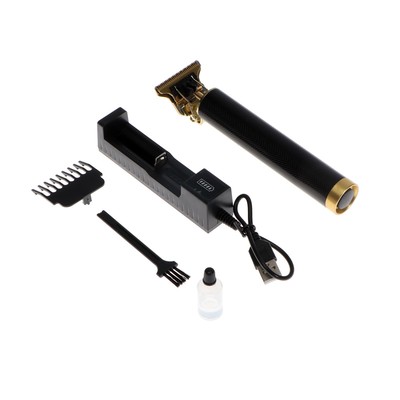 УЦЕНКА Машинка для стрижки LTRI-25, 5 Вт, 1200 мАч, насадка 1.5, от АКБ, чёрная