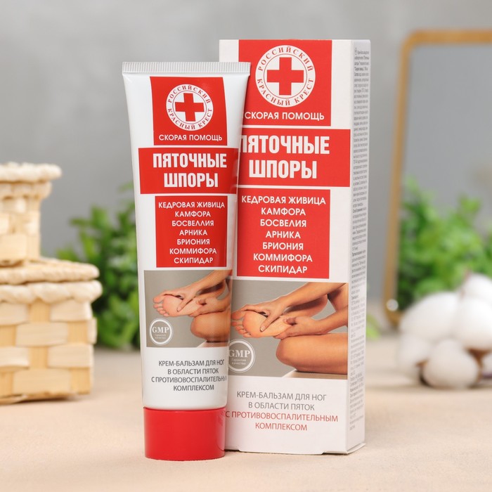 Крем-бальзам для пяток «Скорая помощь Пяточные шпоры», 100 мл - Фото 1
