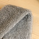 Мочалка банная с ручками «Добропаровъ. Пояс», 45 см без ручек, серая - Фото 2