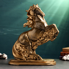 Фигура "Конь" бронза, 46х40х19см - Фото 5