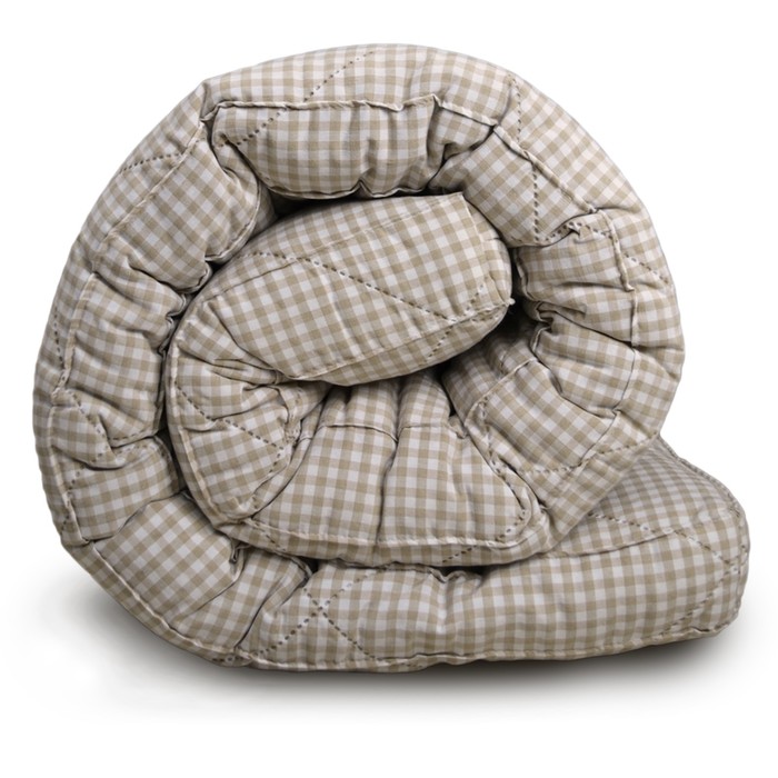 Матрас ватный «Ультра беж», 60х140 см, высота 6 см, чехол тик ГОСТ 5679-91 - Фото 1