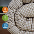 Матрас ватный «Ультра беж», 65×140 см, высота 6 см, чехол тик ГОСТ 5679-91 - Фото 3