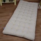 Матрас ватный «Ультра беж», 65×140 см, высота 6 см, чехол тик ГОСТ 5679-91 - Фото 8