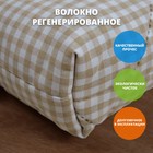 Матрас ватный «Ультра беж», 90х200 см. высота 9 см, чехол тик - фото 12814591