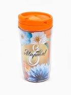 Чай подарочный «8 Марта»: с тропическими фруктами в термостакане, 20 г - Фото 2