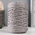 Шнур для вязания 100% полиэфир 3мм 100м/200±20гр (14-светло-серый) - фото 9851493