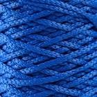 Шнур для вязания 100% полиэфир 3мм 100м/200±20гр (20-синий) - фото 6805938