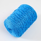 Шнур для вязания 100% полиэфир 3мм 100м/200±20гр (22-бирюза) - фото 7282342