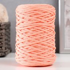 Шнур для вязания 100% полиэфир 3мм 100м/200±20гр (26-розовый) - фото 319259629