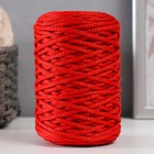 Шнур для вязания 100% полиэфир 3мм 100м/200±20гр (27-красный) - фото 320025410