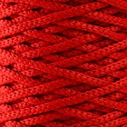 Шнур для вязания 100% полиэфир 3мм 100м/200±20гр (27-красный) - фото 7370262
