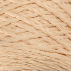 Шнур для вязания 100% полиэфир 1мм 200м/75±10гр (04-бежевый) - Фото 3