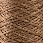 Шнур для вязания 100% полиэфир 1мм 200м/75±10гр (09-кофе) - фото 9851518