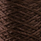 Шнур для вязания 100% полиэфир 1мм 200м/75±10гр (11-шоколад) - фото 6806004