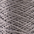 Шнур для вязания 100% полиэфир 1мм 200м/75±10гр (15-серый) - Фото 3