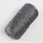 Шнур для вязания 100% полиэфир 1мм 200м/75±10гр (16-сталь) - фото 9851533