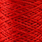 Шнур для вязания 100% полиэфир 1мм 200м/75±10гр (27-красный) - фото 6806043