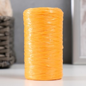 Пряжа для ручного вязания 100% полипропилен 200м/50гр. (03-облепиха) (комплект 5 шт)