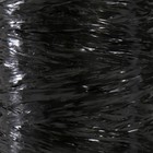 Пряжа для ручного вязания 100% полипропилен 200м/50гр. (11-черный) - Фото 3