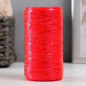Пряжа для ручного вязания 100% полипропилен 200м/50гр. (30-алый) (комплект 5 шт)