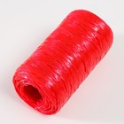Пряжа для ручного вязания 100% полипропилен 200м/50гр. (30-алый) - Фото 2