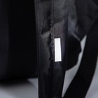 Рюкзак на молнии, «Сакси», наружный карман, цвет чёрный - фото 22010146