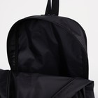 Рюкзак на молнии, наружный карман, цвет чёрный - Фото 7