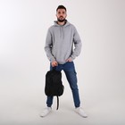 Рюкзак на молнии, «Сакси», наружный карман, цвет чёрный - фото 22010151