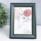 Фоторамка пластик 10х15 см "Дуб синий" внутренняя золотая обводка 18,5х13,5 см - фото 26317305 Фоторамка пластик 10х15 см "Дуб синий" внутренняя золотая обводка 18,5х13,5 см - фото 26317305