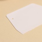 Шпатель кондитерский прямой Доляна, 13×8,8 см, цвет белый - Фото 2