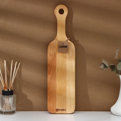 Доска разделочная деревянная Adelica, 40×10×1.8 см, в подарочной упаковке, берёза