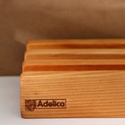 Набор разделочных досок на подставке Adelica, 3 шт: 38×18, 30×18, 22×18 см, берёза - Фото 11