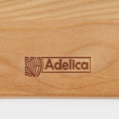 Доска для подачи с ручкой Adelica, на ножках, 38×10×6 см, дерево берёза