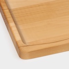 Тарелка деревянная Adelica «Классика», 19×19×1.8 см, пропитана минеральным маслом, берёза - фото 23549899