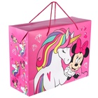 Пакет подарочный-коробка, 40×30×15 см Dream, упаковка, Минни Маус и Единорог - Фото 6