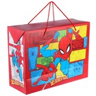 Пакет-коробка, 40 х 30 х 15 см, Человек-паук - фото 9816288