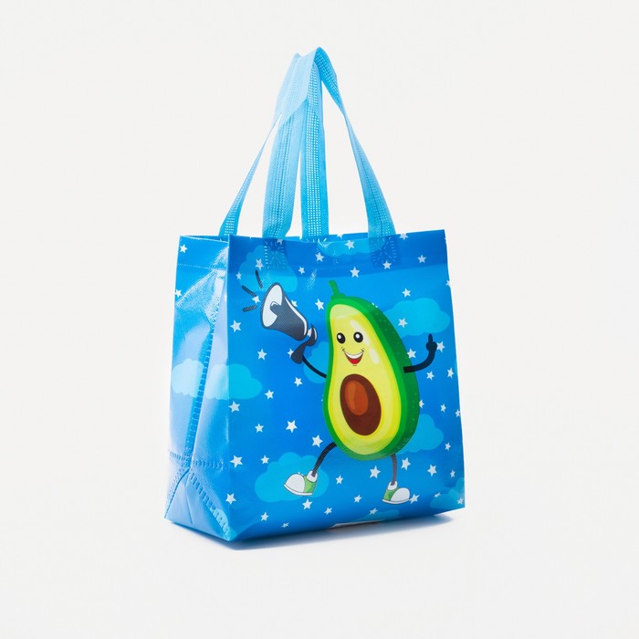 Сумка детская без застёжки, синяя - Фото 1