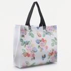 Сумка хозяйственная без застёжки, 32×10×27 см, белая/разноцветная - Фото 2