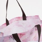 Сумка хозяйственная без застёжки, цвет розовый - Фото 3