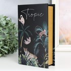 Сейф-книга дерево кожзам "Звери в тропиках" 21х13х5 см - Фото 2