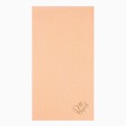 Полотенце Этель «Принцесса Тиффани» 30×60 см, цвет персиковый, 100% хлопок, 320 г/м² - фото 119413149