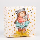 Полотенце Этель «Принцесса Тиффани» 30×60 см, цвет персиковый, 100% хлопок, 320 г/м² - фото 119413152