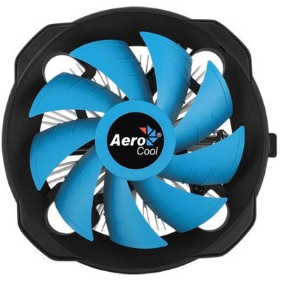 Кулер Aerocool BAS U-PWM, Soc-AM4/1151/1200, 4-pin, 15-26dB, Al, 110W, 361 гр, Ret