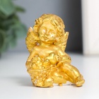 Фигурка полистоун «Ангел с сердцем», золото, 4.5×4.5×5.7 см, МИКС - Фото 4